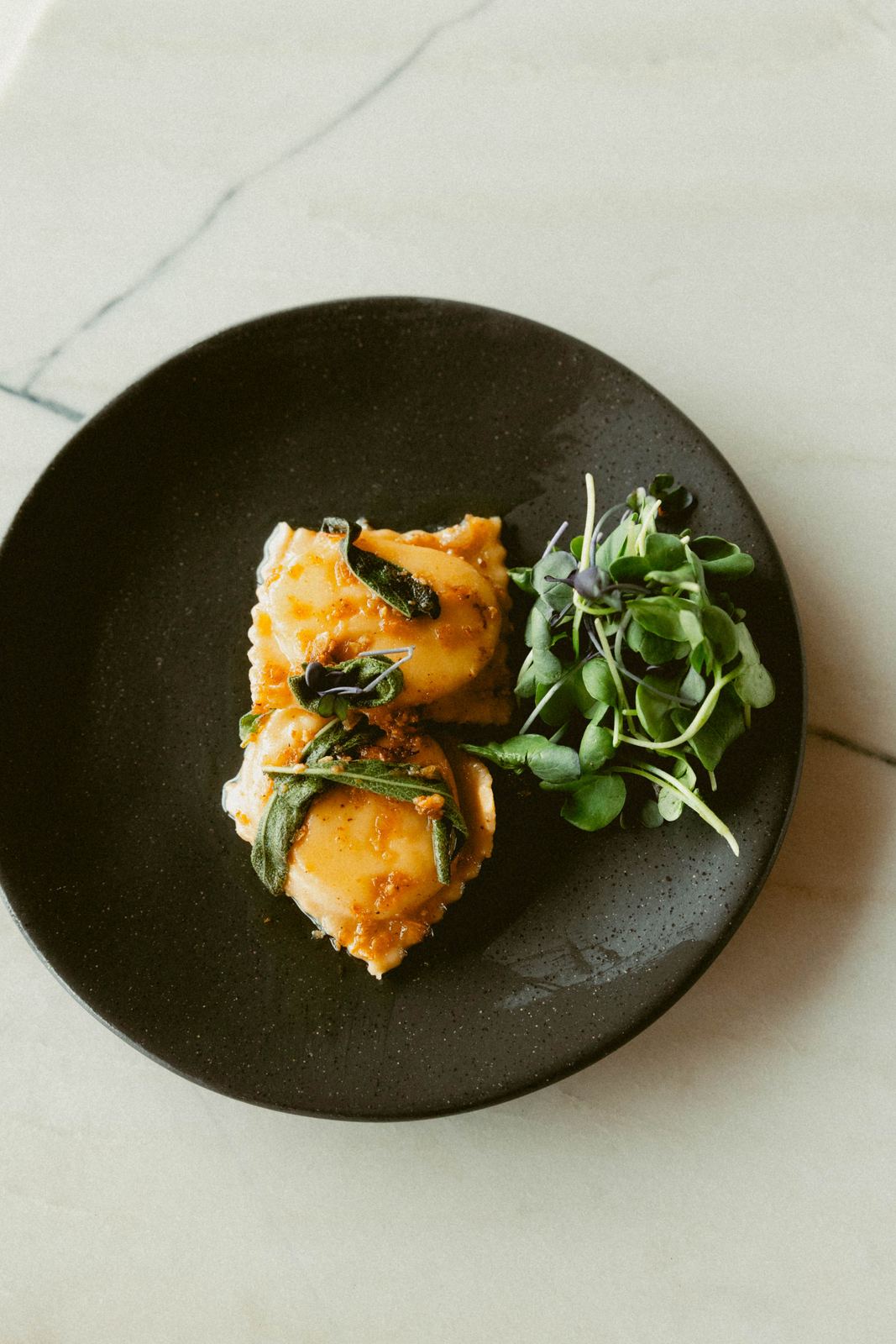 Lemon ricotta ravioli